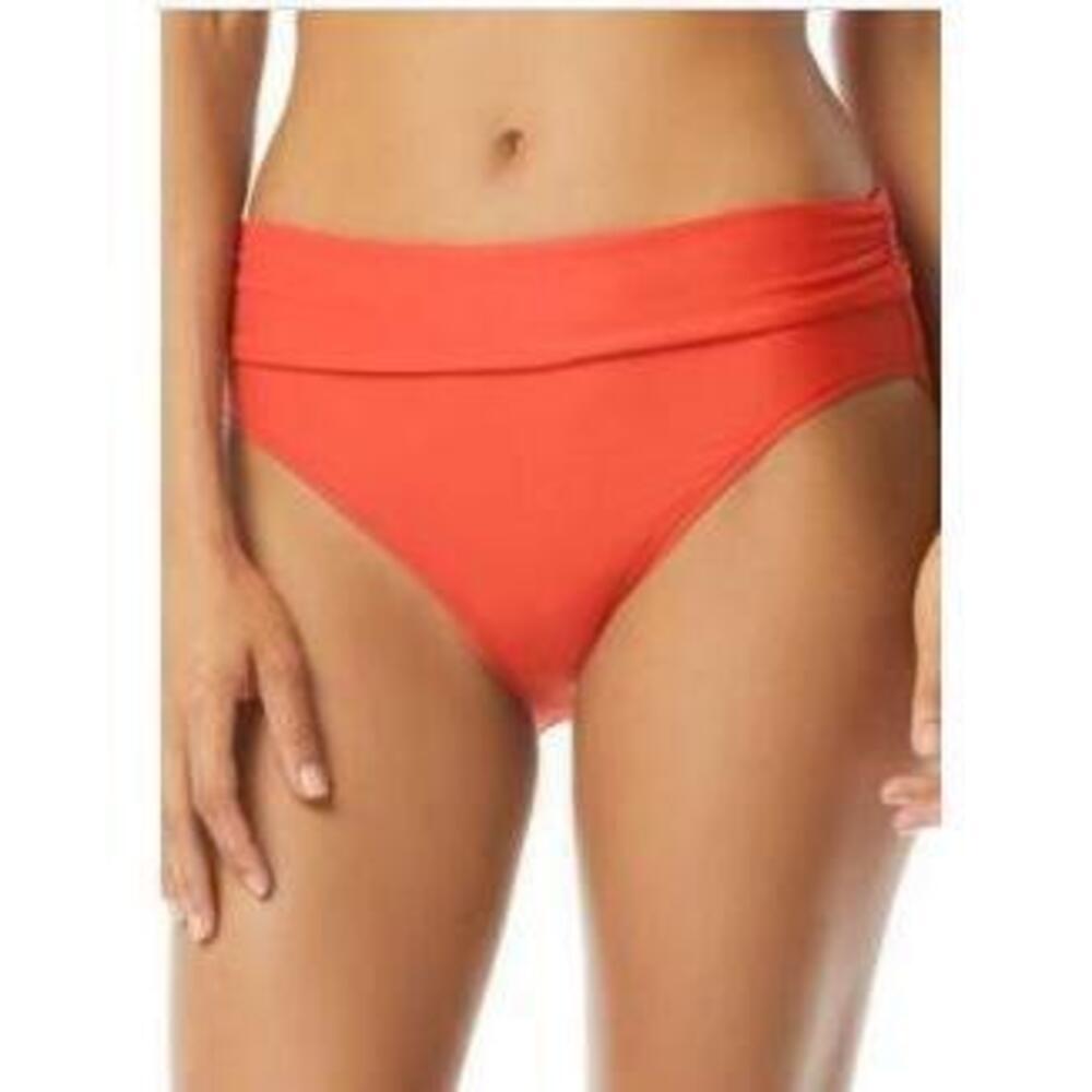Coco Reef Women's Orange Impulse High-Waist Bikini Bottoms L NWT